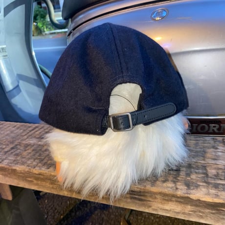 [USED] wool 風 BLACK CAP