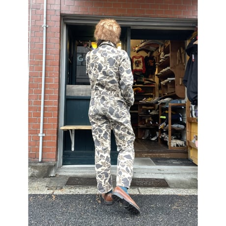[USED] "WALLS"カモ柄jump suit