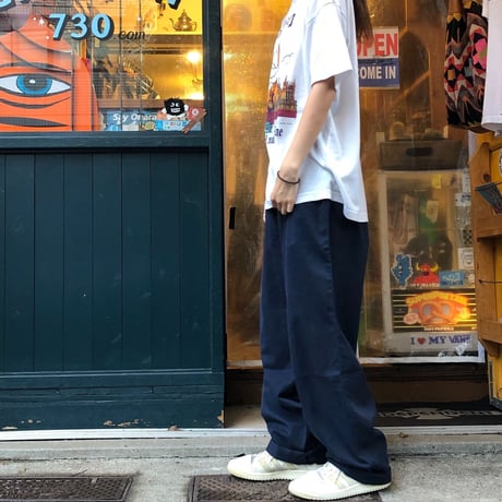 [USED] NAVY！イージーパンツ