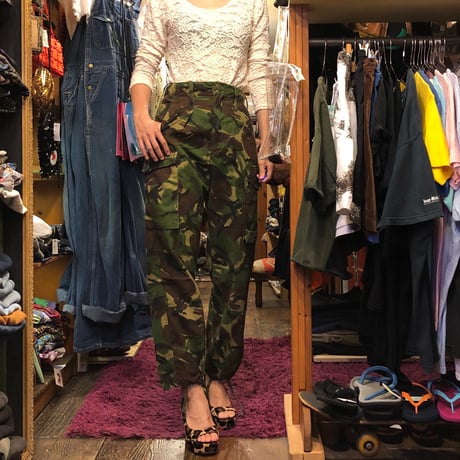[USED] British ARMY CAMOパンツ