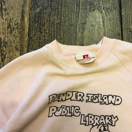 [USED] OLD 半袖 SWEAT イモムシ Print
