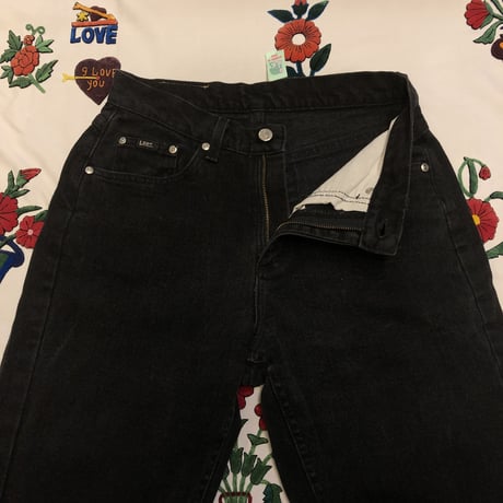 [USED] Lee  テーパード BLACKデニム
