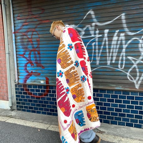 [USED] ゾウさん 手作りラグマット