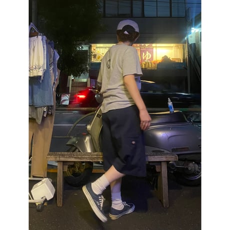 [USED] Dickies ひざ丈ショーツ/ NAVY