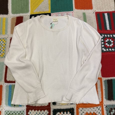 [USED] vintage  COTTON ハニカムサーマル