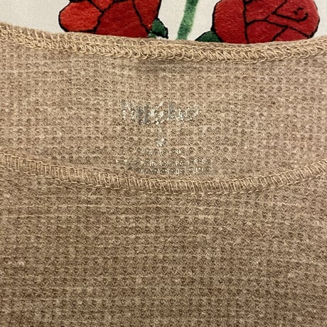 [USED] あずき色♡ vintage サーマル