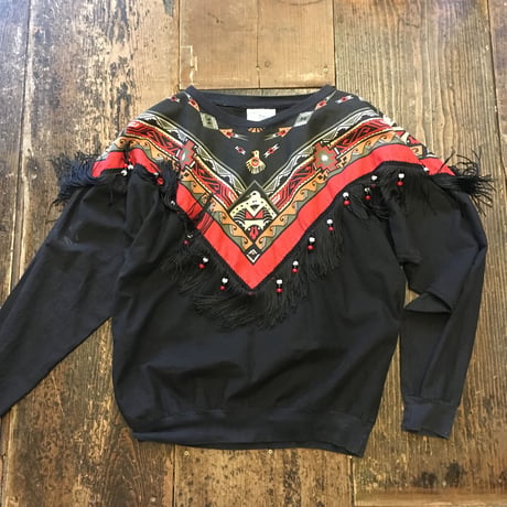 [USED] 80's フリンジ SWEAT