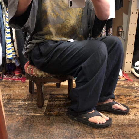 [USED] LINEN タックパンツ