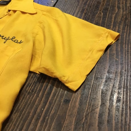 [USED] YELLOWレーヨンシャツ