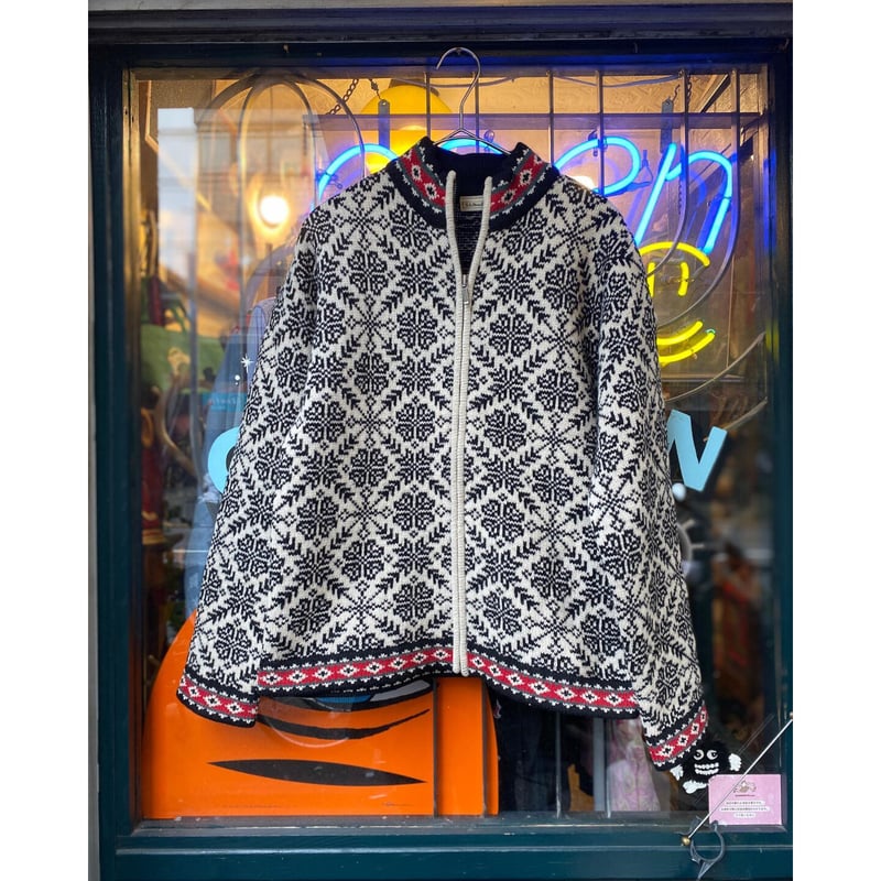 USED] L.L Bean ノルディック ZIPニットカーディガン | garden730