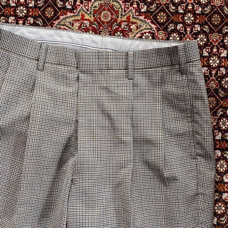 [USED] グレンチェック　スラックス