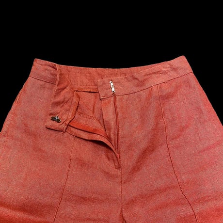 [USED] ハイウエストフレア LINEN PANTS