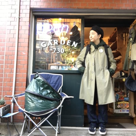 [USED] vintage "DAKS" ステンカラーコート