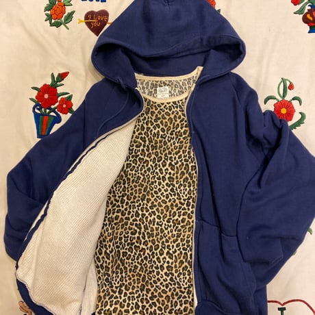 [USED] ワッフルサーマル長袖♡レオパード♡