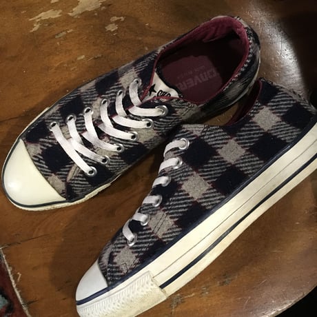 [USED] 90's WOOL CHECK ALLSTAR