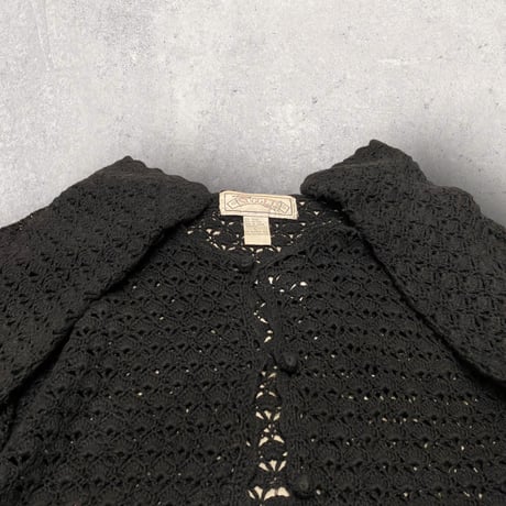 [USED] COTTON / LIMIE かぎ編み カーディガン