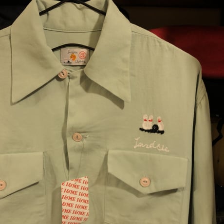 [I&ME]  レーヨン Bowling Shirts