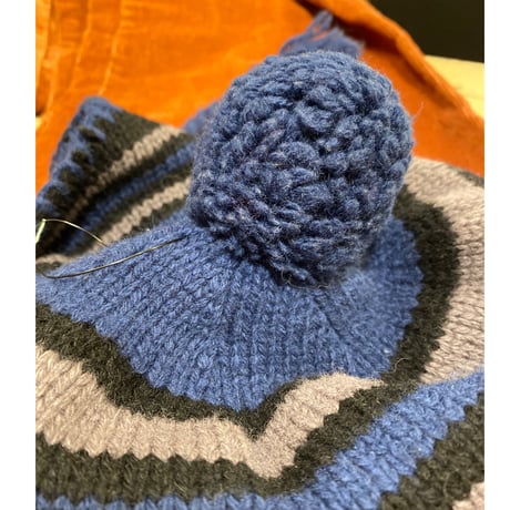 [USED] Patagoniaニット耳あて帽