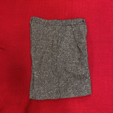[USED] TWEED WOOL SHORTS！