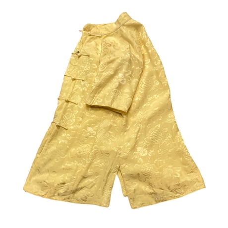 [USED] Yellow チャイナシャツ