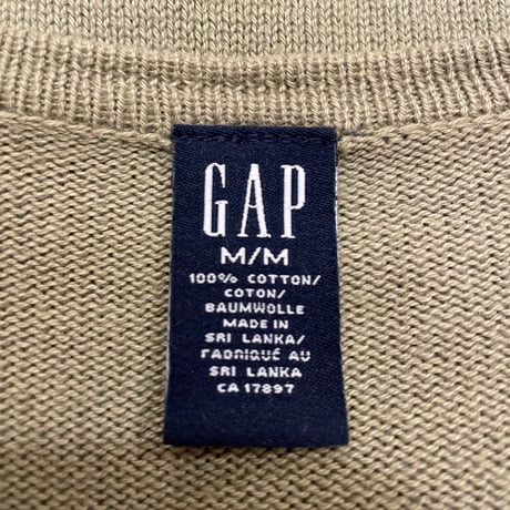 [USED] 00's GAP ボーダー COTTONニット
