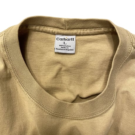 [USED] carhartt ロンTee  "BEIGE"