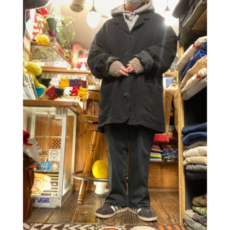 [USED] "KENZOオム"  BLACK コート🖤