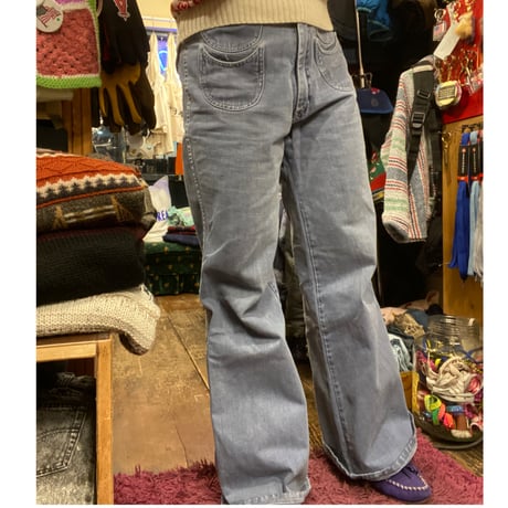 [USED]  70’sフレアデニムパンツ
