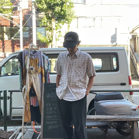 [USED] BURCARDI COTTON チェックシャツ