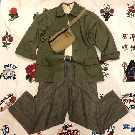 [USED] 渋CHECK スラックス♡