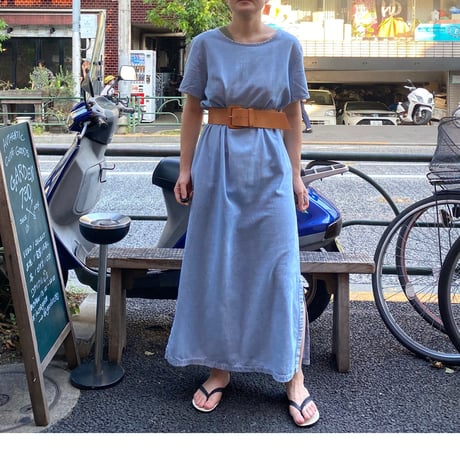 [USED] MADE IN U.S.A. デニムロングワンピース