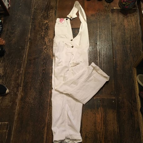 [USED] OLD WHITE オーバーオール
