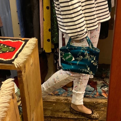 [USED] サテンCHINA ミニBAG❤️