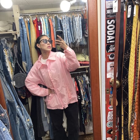 [USED] PINK🩷 coach JKT