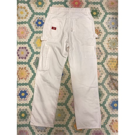 [USED] Dickies WHITE PAINTER PANTS！