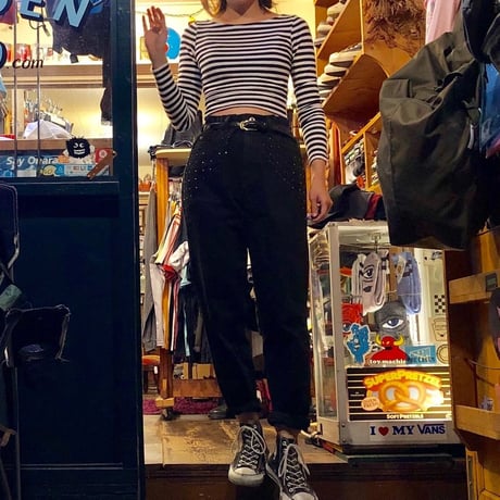 [USED] oh!gal♡ボーダーショートTOPS