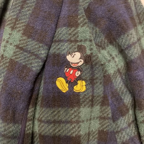 [USED]  ミッキー フリース ガウン
