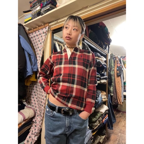 [USED] Ralph Lauren button top