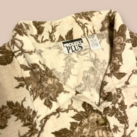 [USED] GOOD デザイン LINEN シャツ