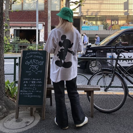 [USED] Mickey DOUBLE SIDE PRINT Tee🐭