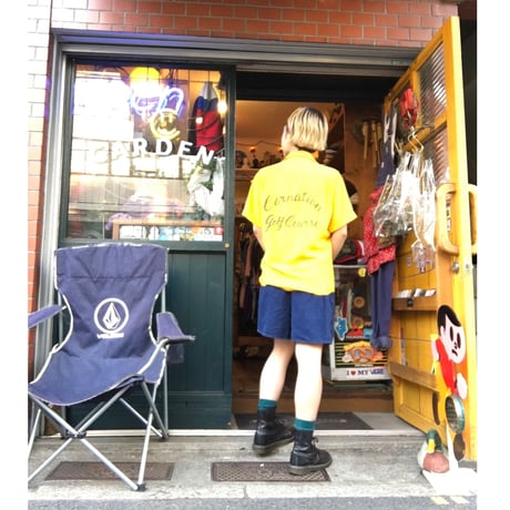 [USED] YELLOWレーヨンシャツ