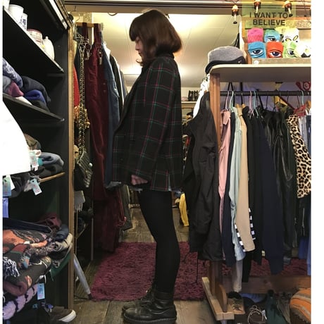 [USED] WOOL100% Wボタンジャケット