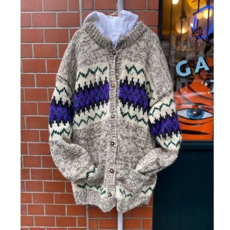 [USED] ゆったり カウチンニット