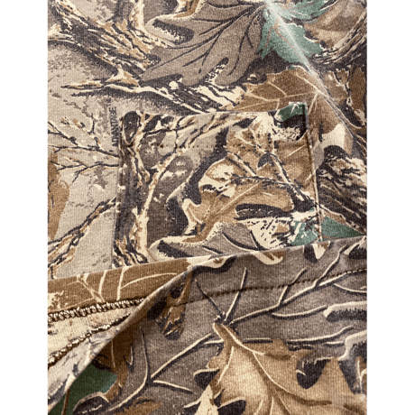 [USED] 90's リアルTREE CAMO Hi-Neck ロンTee
