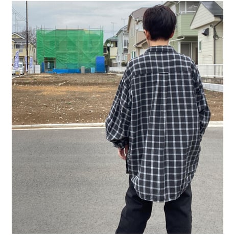 [USED] いい雰囲気♡チェックCOTTON shirt!