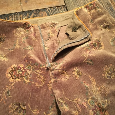 [USED] 絨毯風 ベロアPANTS
