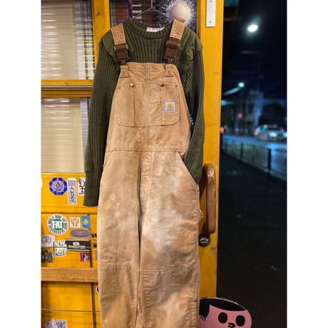 [USED] Carhartt 裏キルティング オーバーオール