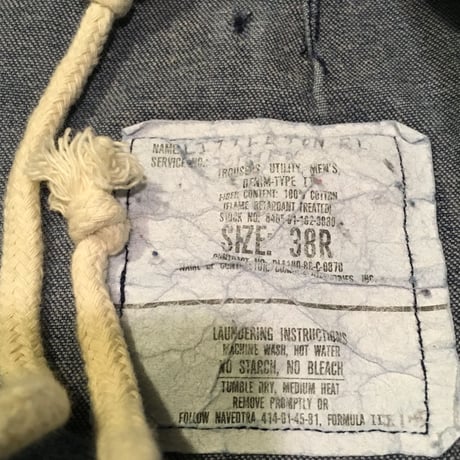 [GARDE-Nworks] US NAVY DENIM PANTS
