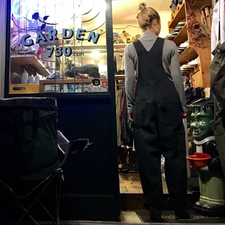 [USED] Carhartt BLACK ダック地 オーバーオール