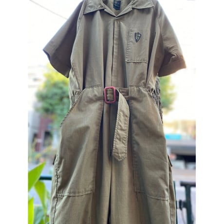 [USED] 70's VINTAGE  JUMP SUIT